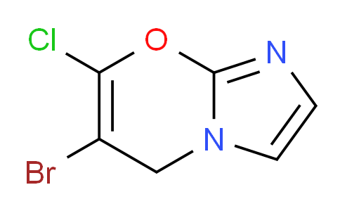 CAS No. 2168244-68-4, 6-Bromo-7-chloro-5H-imidazo[2,1-b][1,3]oxazine