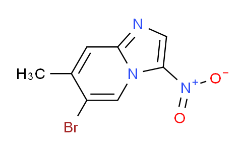 CAS No. 1072944-64-9, 6-Bromo-7-methyl-3-nitroimidazo[1,2-a]pyridine