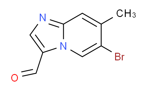 CAS No. 1072944-75-2, 6-Bromo-7-methylimidazo[1,2-a]pyridine-3-carbaldehyde