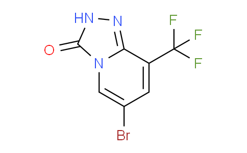 CAS No. 1428532-78-8, 6-Bromo-8-(trifluoromethyl)-[1,2,4]triazolo[4,3-a]pyridin-3(2H)-one