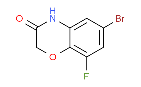CAS No. 560082-53-3, 6-Bromo-8-fluoro-2H-benzo[b][1,4]oxazin-3(4H)-one