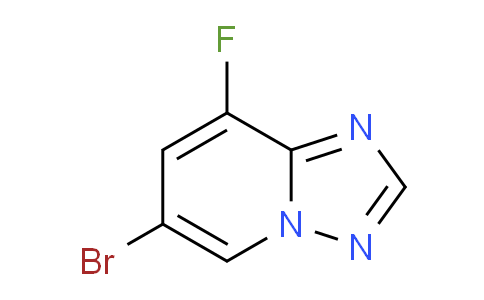 CAS No. 1592865-93-4, 6-Bromo-8-fluoro-[1,2,4]triazolo[1,5-a]pyridine