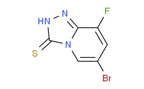 CAS No. 1427473-77-5, 6-Bromo-8-fluoro-[1,2,4]triazolo[4,3-a]pyridine-3(2H)-thione