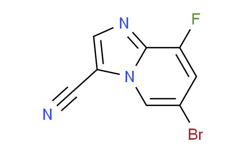 CAS No. 1260657-25-7, 6-Bromo-8-fluoroimidazo[1,2-a]pyridine-3-carbonitrile