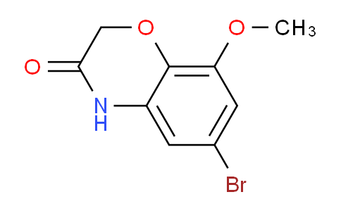 CAS No. 943995-18-4, 6-Bromo-8-methoxy-2H-benzo[b][1,4]oxazin-3(4H)-one