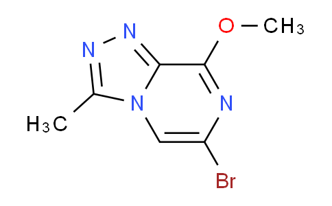 CAS No. 1935294-79-3, 6-Bromo-8-methoxy-3-methyl-[1,2,4]triazolo[4,3-a]pyrazine