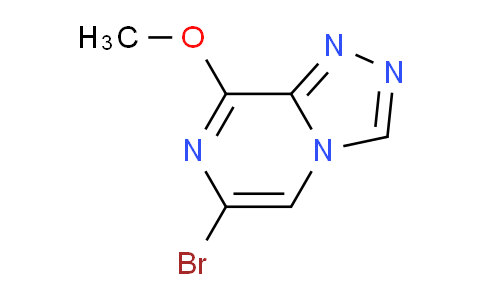 CAS No. 1350885-67-4, 6-Bromo-8-methoxy-[1,2,4]triazolo[4,3-a]pyrazine