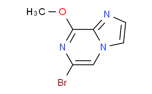 CAS No. 63744-25-2, 6-Bromo-8-methoxyimidazo[1,2-a]pyrazine