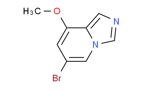 CAS No. 1427358-78-8, 6-Bromo-8-methoxyimidazo[1,5-a]pyridine