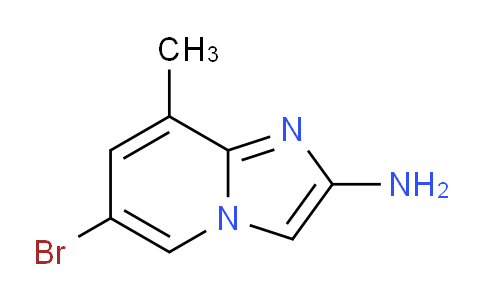 CAS No. 1500190-82-8, 6-Bromo-8-methylimidazo[1,2-a]pyridin-2-amine