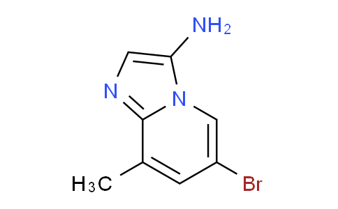 CAS No. 1427393-23-4, 6-Bromo-8-methylimidazo[1,2-a]pyridin-3-amine