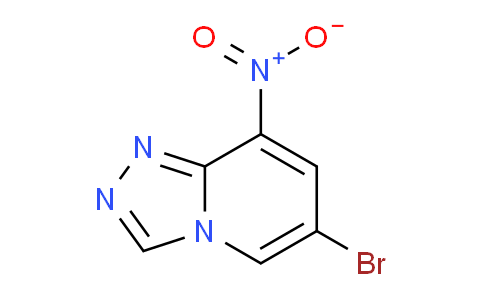 CAS No. 951884-20-1, 6-Bromo-8-nitro-[1,2,4]triazolo[4,3-a]pyridine