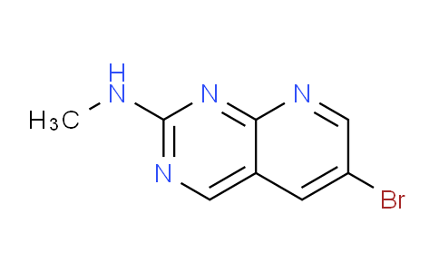 CAS No. 882670-90-8, 6-Bromo-N-methylpyrido[2,3-d]pyrimidin-2-amine