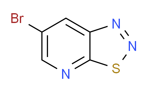 CAS No. 1823290-67-0, 6-Bromo-[1,2,3]thiadiazolo[5,4-b]pyridine