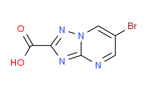 CAS No. 300361-78-8, 6-Bromo-[1,2,4]triazolo[1,5-a]pyrimidine-2-carboxylic acid