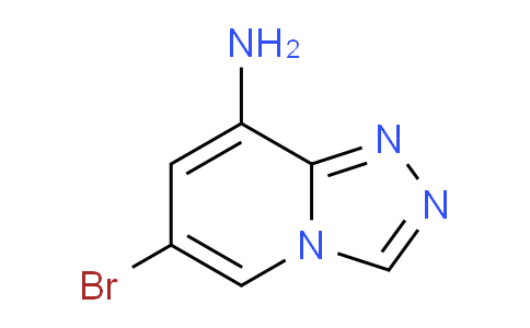 CAS No. 1216292-05-5, 6-Bromo-[1,2,4]triazolo[4,3-a]pyridin-8-amine