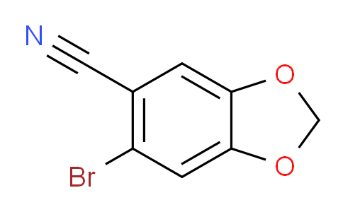 CAS No. 6120-26-9, 6-Bromobenzo[d][1,3]dioxole-5-carbonitrile