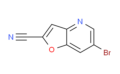CAS No. 1203498-94-5, 6-Bromofuro[3,2-b]pyridine-2-carbonitrile