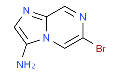 CAS No. 767342-46-1, 6-Bromoimidazo[1,2-a]pyrazin-3-amine