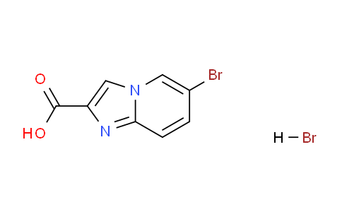 CAS No. 725234-40-2, 6-Bromoimidazo[1,2-a]pyridine-2-carboxylic acid hydrobromide
