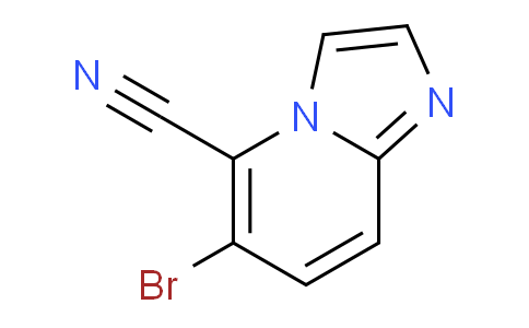 CAS No. 1459254-55-7, 6-Bromoimidazo[1,2-a]pyridine-5-carbonitrile