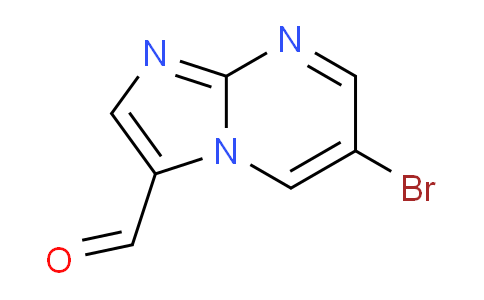 CAS No. 865156-67-8, 6-Bromoimidazo[1,2-a]pyrimidine-3-carbaldehyde
