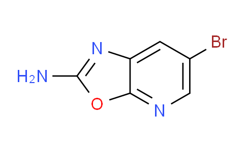 CAS No. 1198319-39-9, 6-Bromooxazolo[5,4-b]pyridin-2-amine