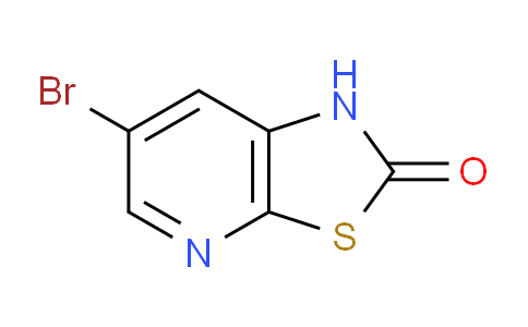 CAS No. 199538-83-5, 6-Bromothiazolo[5,4-b]pyridin-2(1H)-one