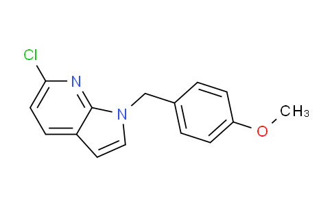 CAS No. 1332748-84-1, 6-Chloro-1-(4-methoxybenzyl)-1H-pyrrolo[2,3-b]pyridine