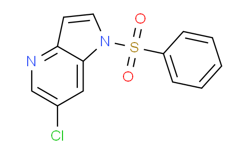 CAS No. 1799439-13-6, 6-Chloro-1-(phenylsulfonyl)-1H-pyrrolo[3,2-b]pyridine