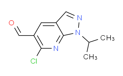 CAS No. 885461-63-2, 6-Chloro-1-isopropyl-1h-pyrazolo[3,4-b]pyridine-5-carbaldehyde