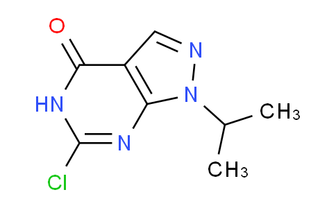 CAS No. 1415093-33-2, 6-Chloro-1-isopropyl-1H-pyrazolo[3,4-d]pyrimidin-4(5H)-one
