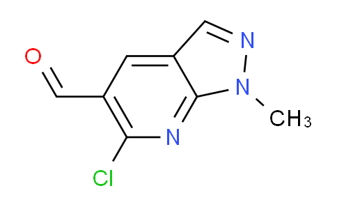 CAS No. 898911-37-0, 6-Chloro-1-methyl-1H-pyrazolo[3,4-b]pyridine-5-carbaldehyde