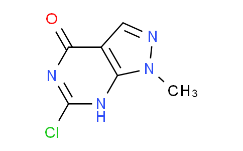 CAS No. 5334-35-0, 6-Chloro-1-methyl-1H-pyrazolo[3,4-d]pyrimidin-4(7H)-one
