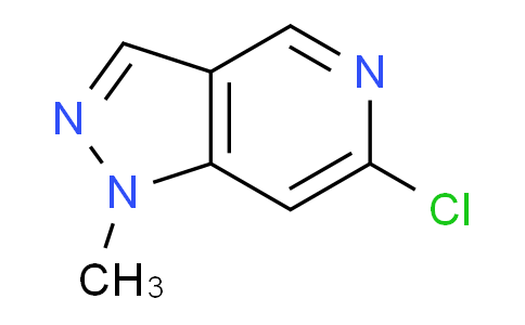 CAS No. 1558302-68-3, 6-Chloro-1-methyl-1H-pyrazolo[4,3-c]pyridine