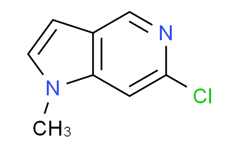 CAS No. 1935104-56-5, 6-Chloro-1-methyl-1H-pyrrolo[3,2-c]pyridine