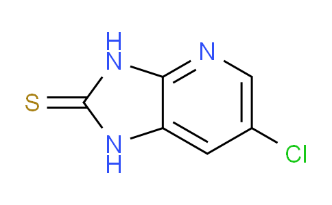 CAS No. 19918-37-7, 6-Chloro-1H-imidazo[4,5-b]pyridine-2(3H)-thione