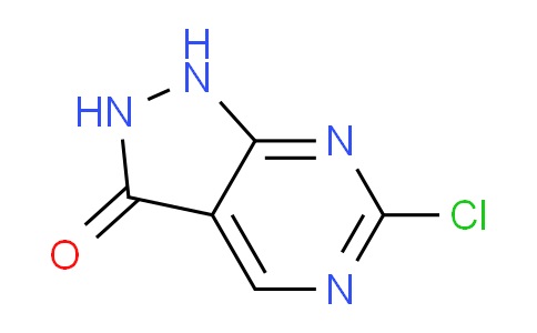 CAS No. 1384265-61-5, 6-Chloro-1H-pyrazolo[3,4-d]pyrimidin-3(2H)-one