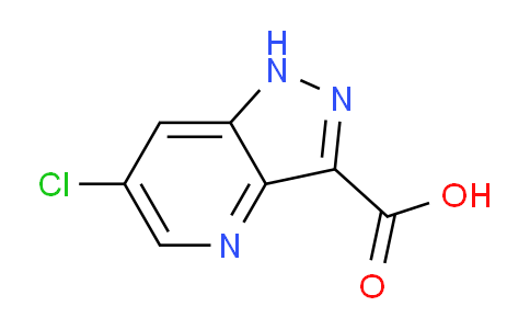 CAS No. 1378815-29-2, 6-Chloro-1H-pyrazolo[4,3-b]pyridine-3-carboxylic acid