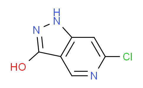 CAS No. 1588975-78-3, 6-Chloro-1H-pyrazolo[4,3-c]pyridin-3-ol