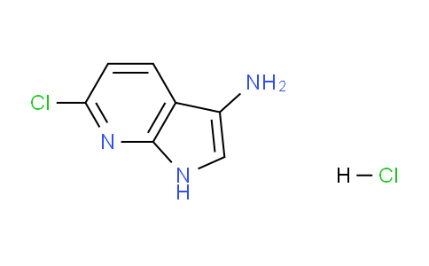 CAS No. 1167056-56-5, 6-Chloro-1H-pyrrolo[2,3-b]pyridin-3-amine hydrochloride