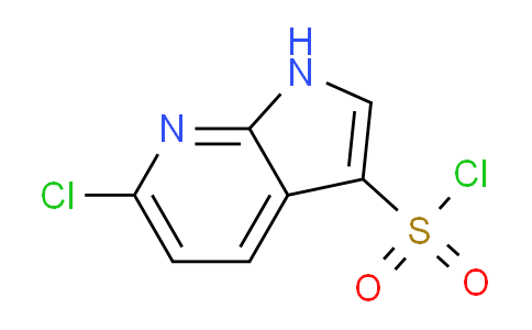 CAS No. 2231234-21-0, 6-Chloro-1H-pyrrolo[2,3-b]pyridine-3-sulfonyl chloride