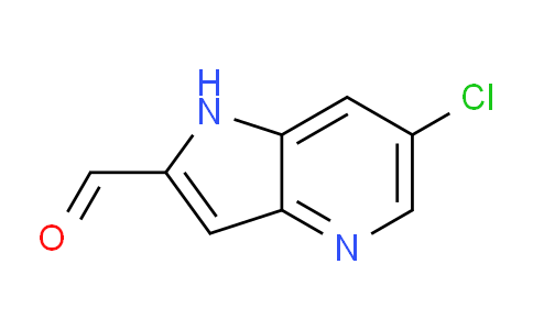 CAS No. 1427503-43-2, 6-Chloro-1H-pyrrolo[3,2-b]pyridine-2-carbaldehyde