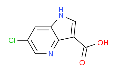 CAS No. 1190315-79-7, 6-Chloro-1H-pyrrolo[3,2-b]pyridine-3-carboxylic acid