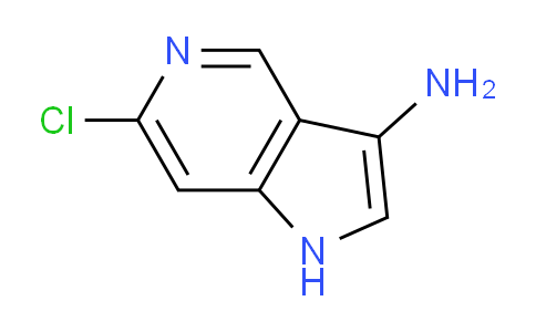 CAS No. 1190320-39-8, 6-Chloro-1H-pyrrolo[3,2-c]pyridin-3-amine