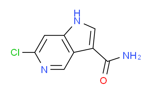 CAS No. 1956327-45-9, 6-Chloro-1H-pyrrolo[3,2-c]pyridine-3-carboxamide