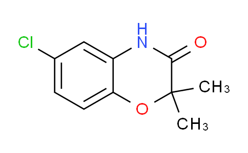 CAS No. 124188-37-0, 6-Chloro-2,2-dimethyl-2H-benzo[b][1,4]oxazin-3(4H)-one