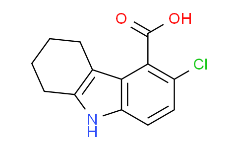 CAS No. 876885-94-8, 6-Chloro-2,3,4,9-tetrahydro-1H-carbazole-5-carboxylic acid