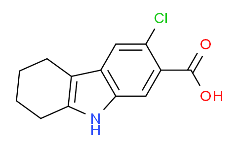 CAS No. 676470-14-7, 6-Chloro-2,3,4,9-tetrahydro-1H-carbazole-7-carboxylic acid