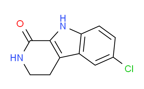 CAS No. 17952-83-9, 6-Chloro-2,3,4,9-tetrahydro-1H-pyrido[3,4-b]indol-1-one